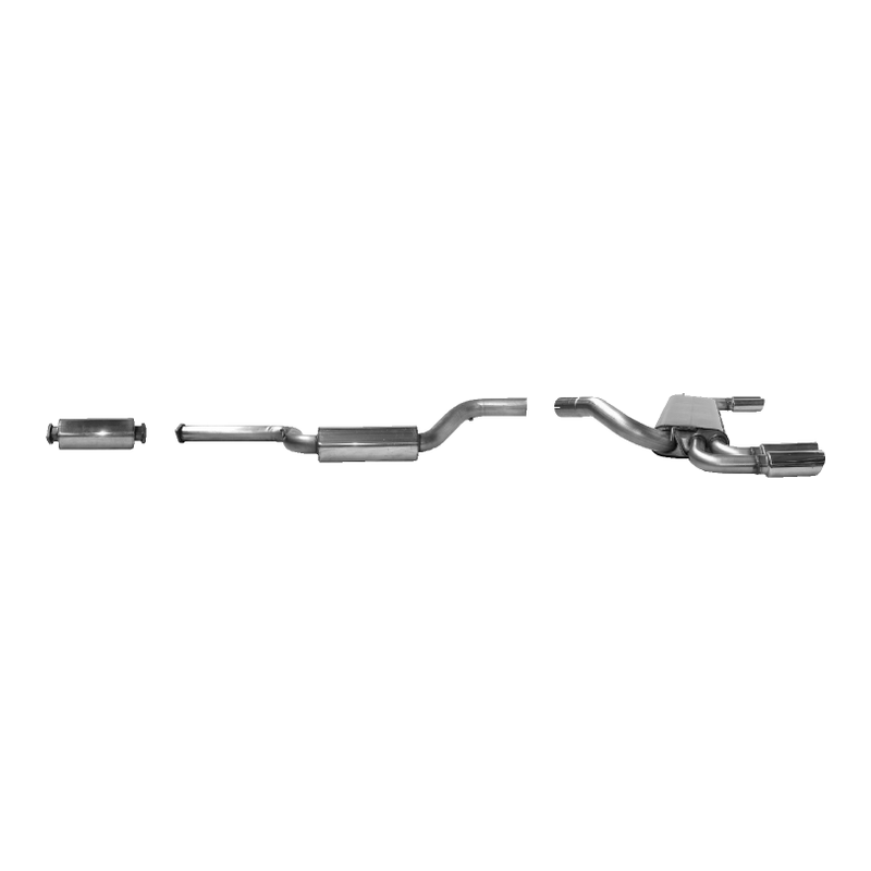 Volvo V50 - Bastuck Duplex Performance Auspuff Anlage ab Kat - Bild 1